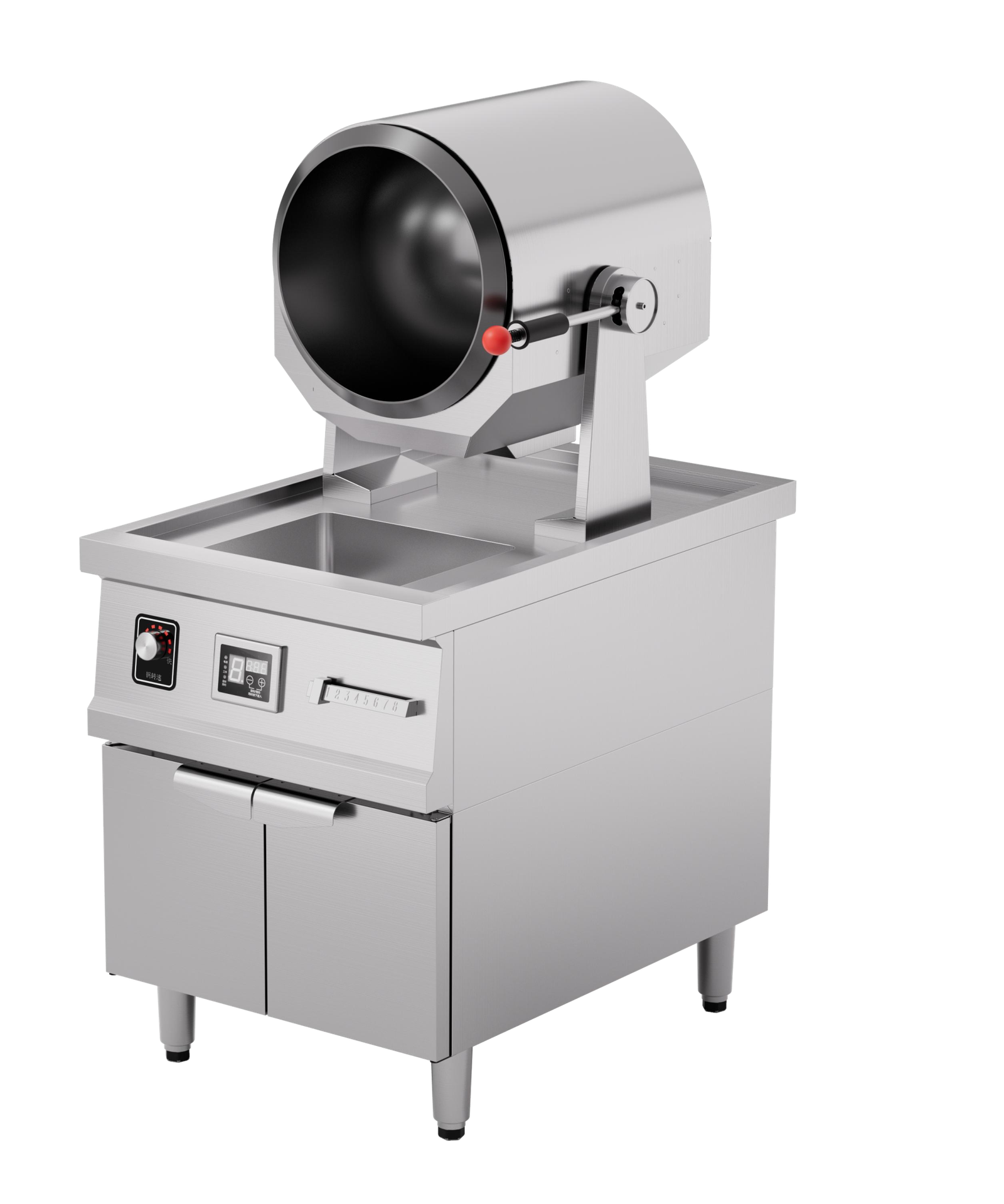 PREMIO INDUKCIJSKI AUTOMATSKI WOK S ROTIRAJUĆIM BUBNJEM RC-GSDC-360
